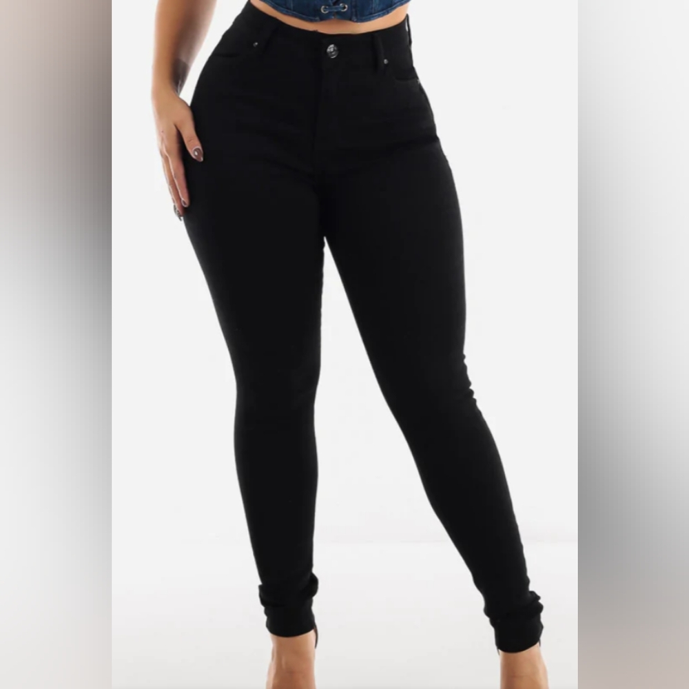 NWOT MX (modaxpress) black skinny jeans